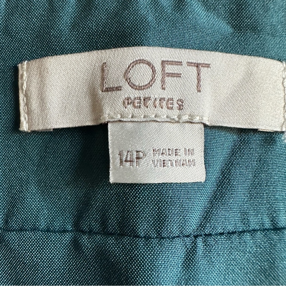 LOFT 14P Medallion Patterned Stretch Corduroy Min… - image 2